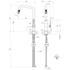 Gessi 60053BMB Officine Pull Out Kitchen Mixer Tap image NaN