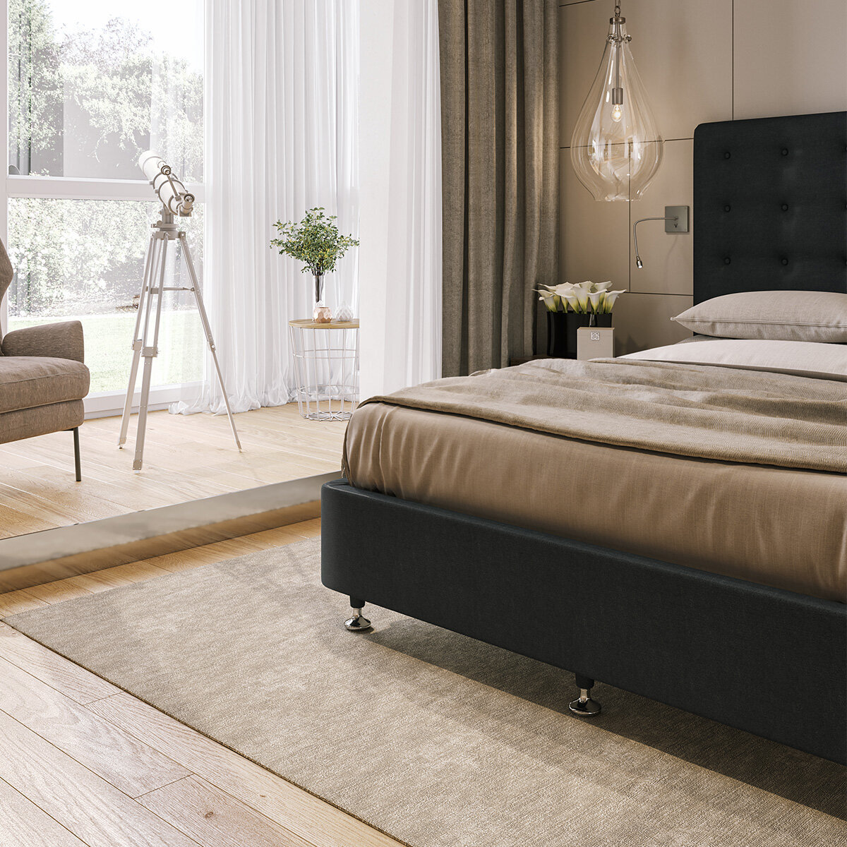 A.H. Beard Domino Antwerp Plush King Mattress DOANTPMKING hero image