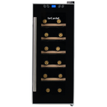 LeCavist 12 Bottle Single Zone Wine Fridge LCCV12B hero image