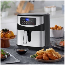 Kitchen Couture 12L Digital MultiFunction Air Fryer Stainless Steel 10001717 hero image
