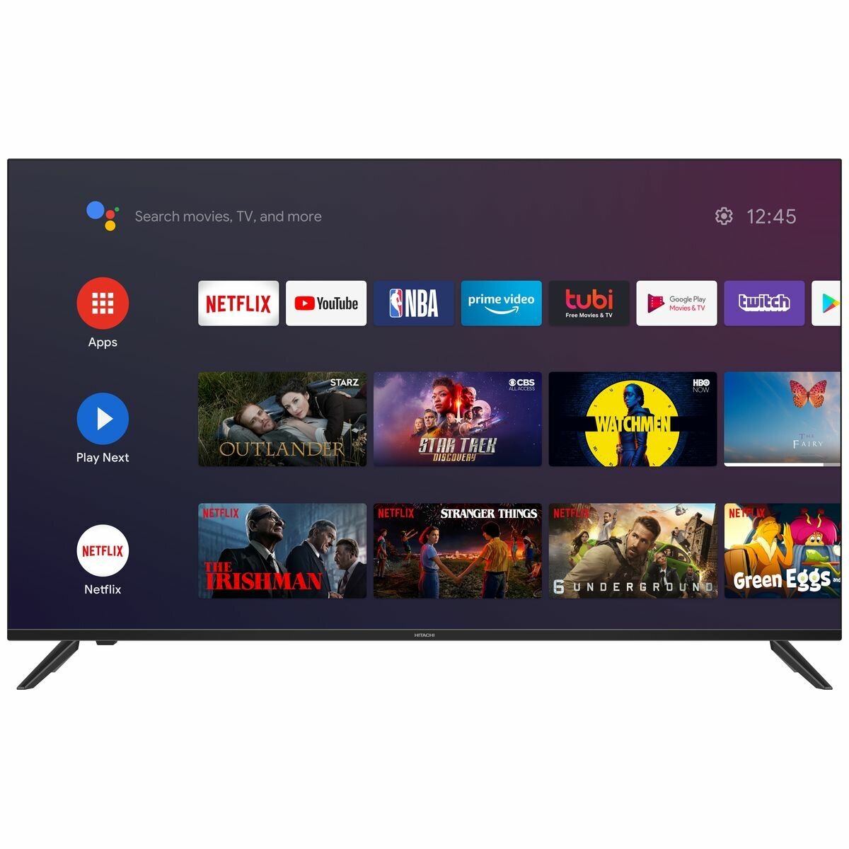 Hitachi 65 Inch 4K UHD ANDROID QLED TV 65QLEDSM20 | Appliances Online