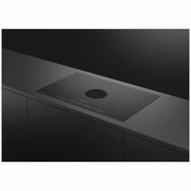 Fisher & Paykel Series 9 83cm Induction Cooktop with Integrated Ventilation Black Glass CID834DTB4 hero image