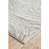 Rug Culture Chrome Medium Silver & Off White Rug 300X80CM - CRO-SAV-SIL-300X80 image NaN
