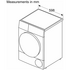 Siemens iQ700 8kg Heat Pump Tumble Dryer Silver Dune WQ35B2AXAU image NaN