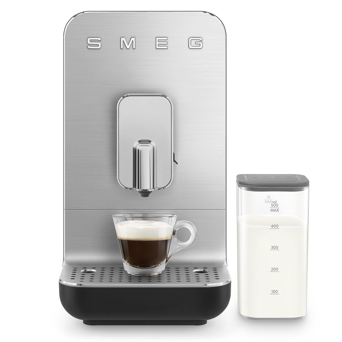 Smeg Automatic Coffee Machine with AutoMilk Black BCC13BLMAU hero image