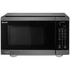 SHARP 26L 900W Flatbed Microwave with Smart Inverter Black Steel SM267FHBS image NaN