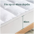 Zinus King Quilted Pillowtop Mattress Topper AU-TTPRJ1ZC-16B image NaN
