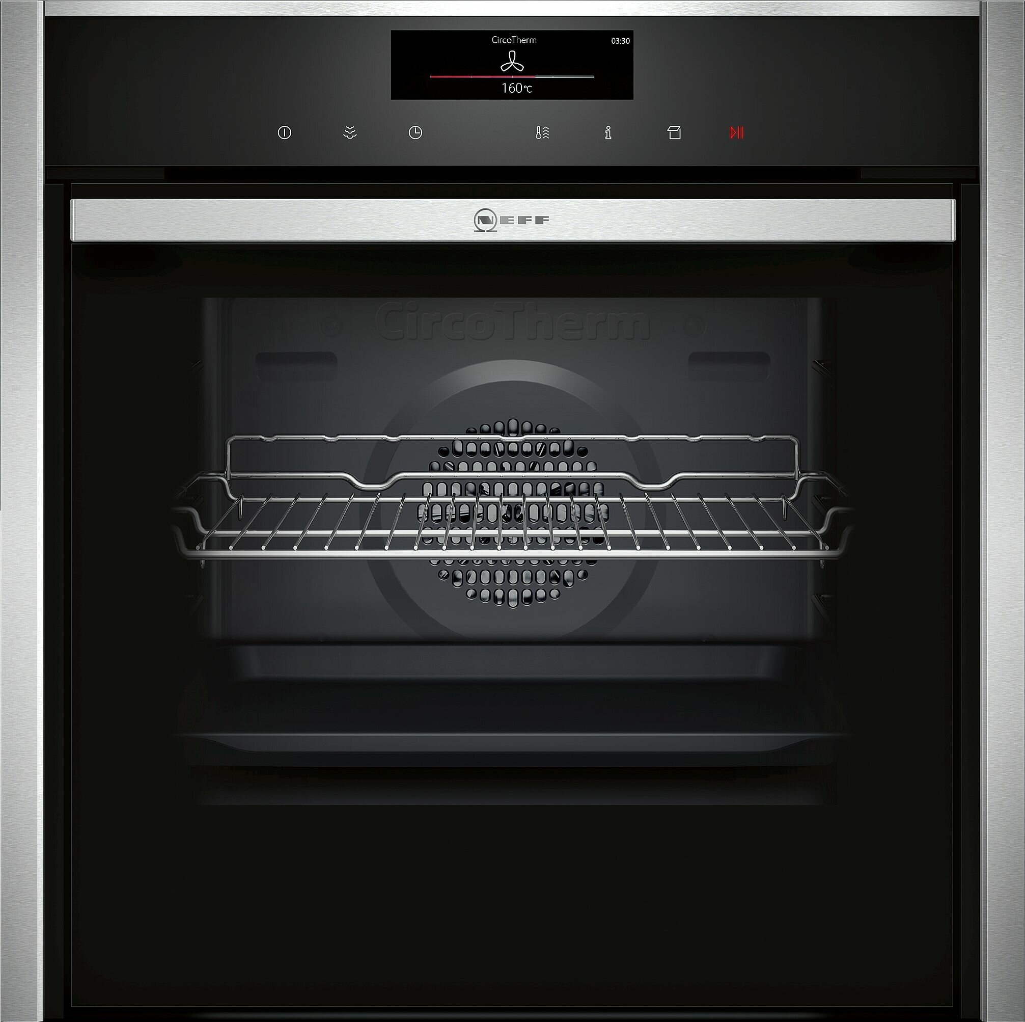 NEFF B48FT78H0B 60cm Built-In Combi-Steam Oven hero image