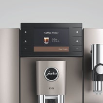 Jura E8 INTD Automatic Coffee Machine Silver 15721 hero image
