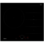 Neff 60cm N 70 Flex 3 Zone Induction Cooktop Black T66FHC4L0 hero image