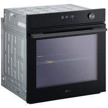 LG Series 5 60cm InstaView Multifunction Oven Black Glass BO605G1GL5 hero image