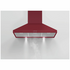 Fisher & Paykel Series 7 90cm Pyramid Chimney Wall Canopy Rangehood Red HC90PCR1 image NaN