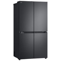 LG 665L French Door Fridge Matte Black GF-B705MBL hero image