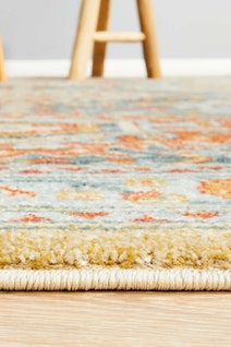 Rug Culture Legacy Oversize Multi-coloured Rug 400X300CM - LEG-853-BLUE-400X300 hero image