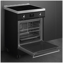 Smeg 60cm Black Pyrolytic Freestanding Oven C6IPBLT2 hero image