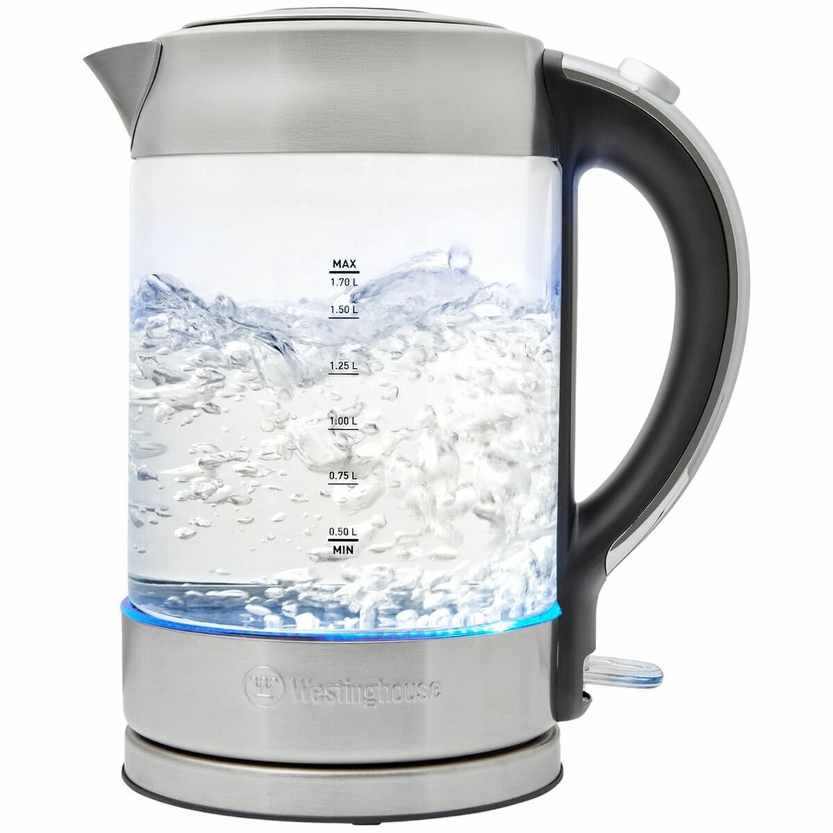 Westinghouse 1.7L Deluxe Kettle Glass WHKE08GL Appliances Online