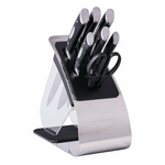 Scanpan Classic 8 Piece Eclipse Knife Block Set 18068 hero image