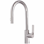 The Galley Ideal Gooseneck Bar Mixer Tap - Polished Stainless Steel IBT-D-PSS-AU hero image