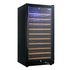 Husky 72 Bottle Single Zone Wine Storage Cabinet HUS-WC72S-BK-ZY image NaN