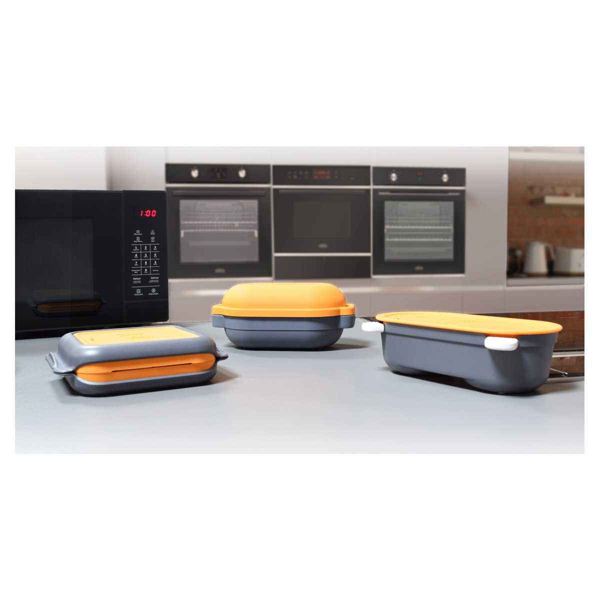 Morphy Richards 511647511648511649 MICO Microwaveable Cooker Set