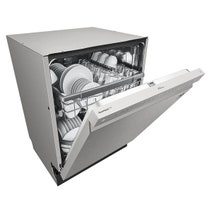 LG 60cm 14 Place Setting QuadWash Built Under Dishwasher Stainless Steel XD4B24UPS hero image