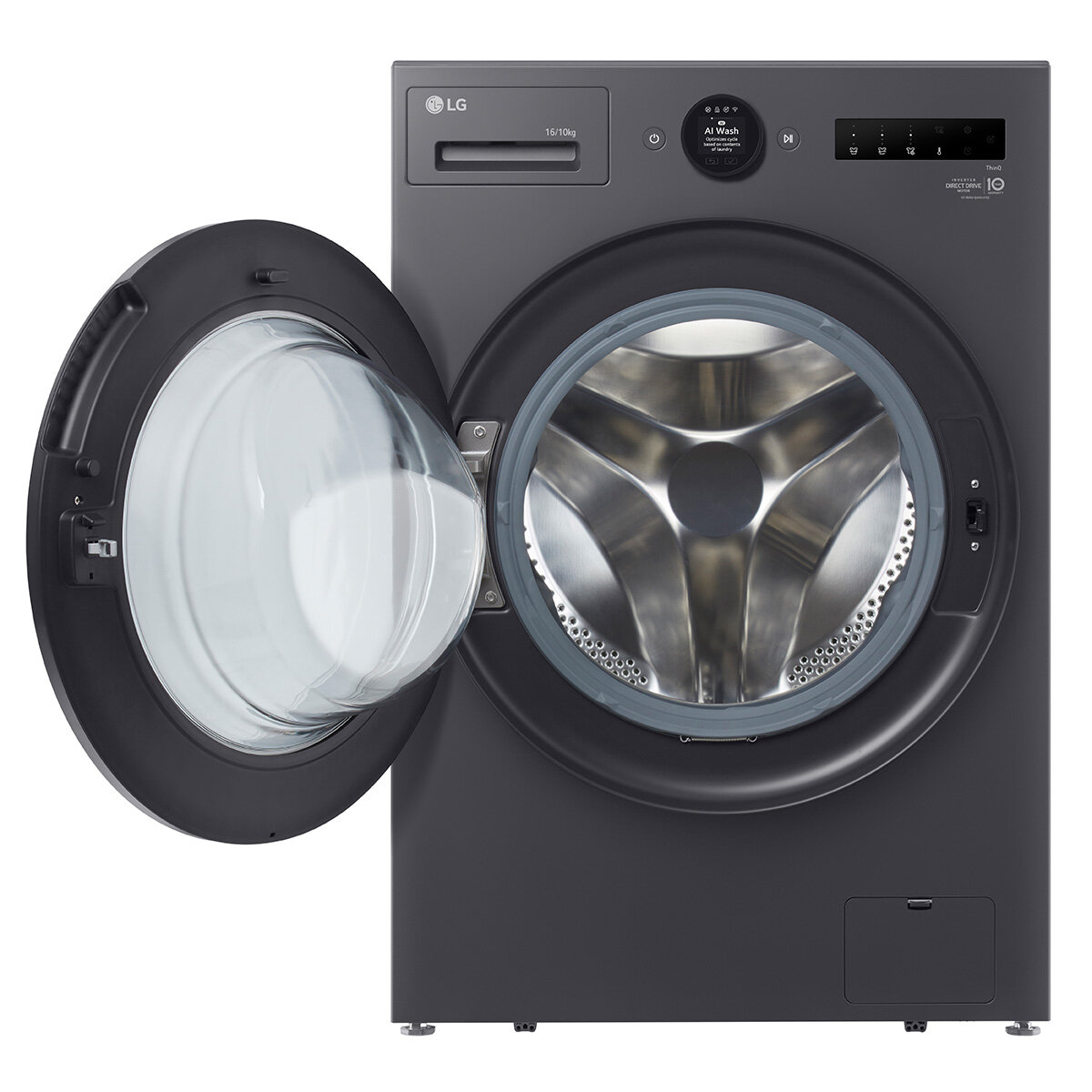 LG Series XL 16kg/10kg Washer Dryer Combo with AI Graphite WXLC-1016G hero image
