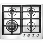 Ilve 60cm Stainless Steel Gas Cooktop HCL60CKSS hero image