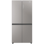 Haier 463L Quad Door Refrigerator Satina Silver HRF530YS hero image