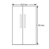 Fisher & Paykel RX628DX1 628L Side by Side Fridge image NaN