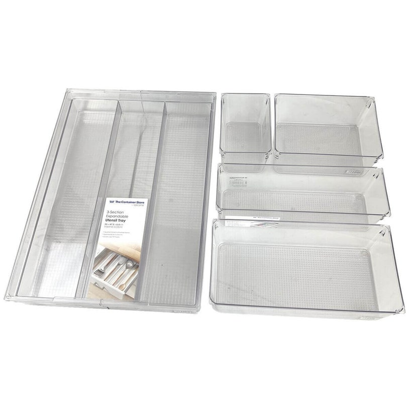 Container Store Draw The Container Store 5 Piece Kitchen Drawer Pack 3 VTCS-DRAW-P3 ...