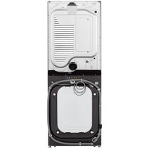 LG AI WashTower 19kg/10kg All-In-One Stacked Washer Dryer Black Steel WWT-1910B hero image