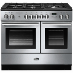 Falcon 100cm Professional FX Freestanding Dual Fuel Oven/Stove Stainless Steel and Chrome PROPL100FXDFSS-CH hero image
