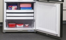 Fisher & Paykel Series 5 413L ActiveSmart Bottom Mount Fridge with Ice and Water E442BRXFDU5 hero image