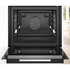 Bosch Series 8 Accentline 60cm Built-In Oven with Added Steam Function Black HRG978NB1A image NaN