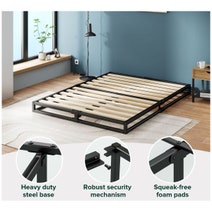 Zinus Double 15cm Joseph Metal Bed Frame with Bed Platform Base Black AU-MBBF-6D hero image