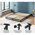 Zinus Double 15cm Joseph Metal Bed Frame with Bed Platform Base Black AU-MBBF-6D image NaN
