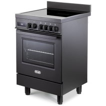 DeLonghi 60cm Deluxe Induction Anthracite Freestanding Oven PRO66MALIN hero image