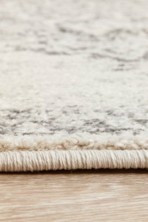 Rug Culture Chrome Medium Silver & Off White Rug 200X200CM - CRO-RIT-SIL-200X200 hero image