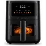 Kitchen Couture 4.5L Clear View Colour Touch Air Fryer Black 10005842 hero image