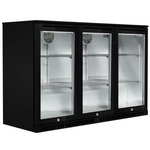 Husky Tropical Outdoor Alfresco Triple Back Bar 280L Black ALF-C3-BLK-840 hero image