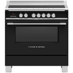 Fisher & Paykel Series 7 90cm Classic Freestanding Induction Electric Cooker Black OR90SCI4B1 hero image