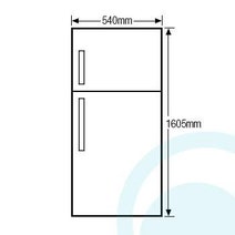 Westinghouse WTB2800PC 280L Fridge hero image