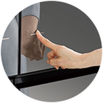 Hitachi 735L Multi Drawer French Door Refrigerator Crystal Mirror Glass RZX740RAX hero image