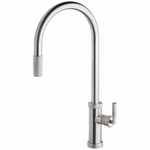 Armando Vicario Urban D Pull Out Kitchen Mixer Brushed Nickel 400728BN hero image