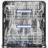 Smeg 60cm Semi Integrated Stainless Steel Dishwasher DWAI6234X4 image NaN