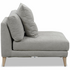 Kalona KYOTO Left Facing Extended Chaise Sofa Cloud WS-205-LCS-VILA-11 image NaN