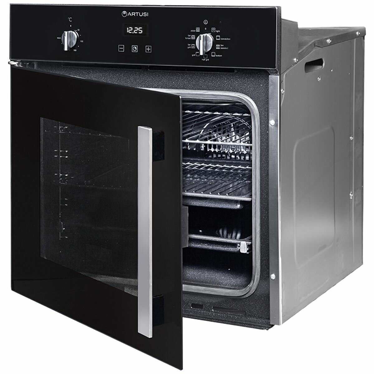 Artusi 60cm Side Opening Electric Built In Oven AOS652B