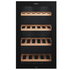 Vintec 35 Bottle Single Zone Under Bench Wine Fridge Glass Door Black VWS830FCB-X image NaN