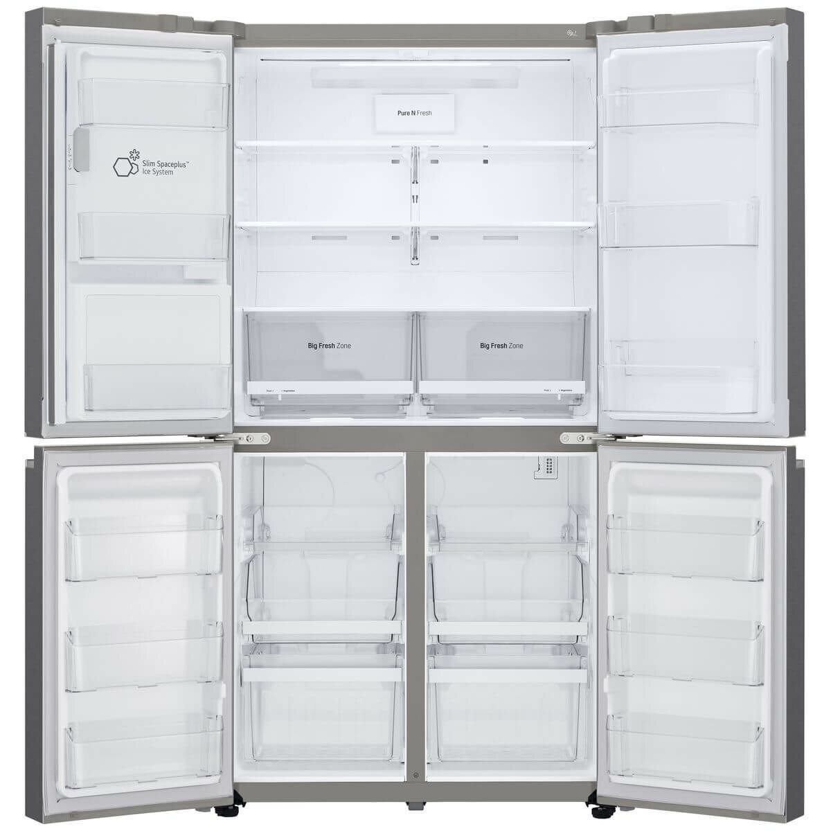 LG 637L French Door Fridge Stainless Steel GF-L706PL hero image