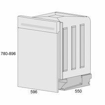 V-ZUG AdoraDish V6000 Fully Integrated Dishwasher with Cutlery Basket 4111800013 hero image